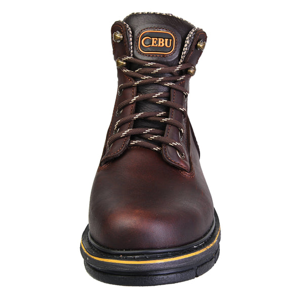 Men's Cebu Walker Steel Toe 6" Work Boots - BMX