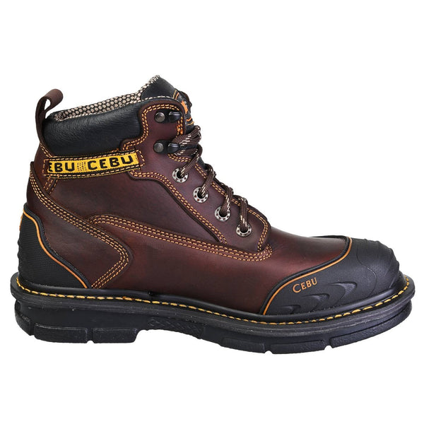 Men's Cebu BorceShark Soft Toe 6" Work Boots