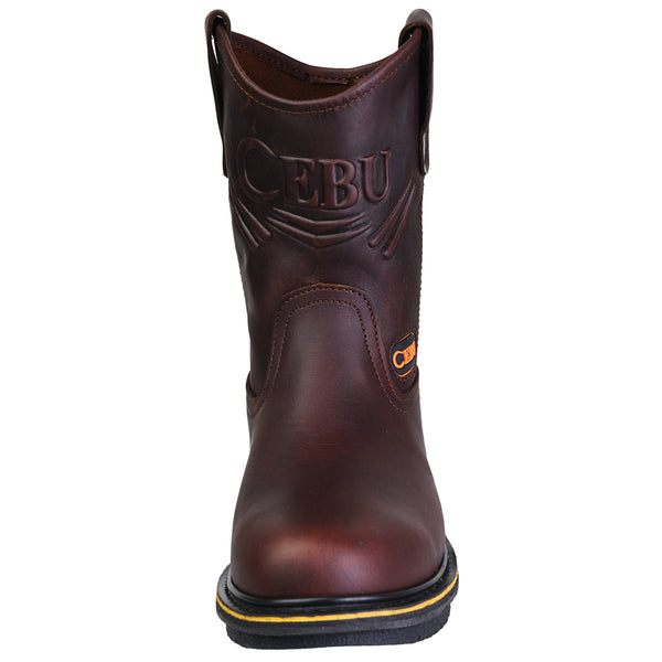 Men's Comfort Steel Toe 10" Pull On Work Boots
