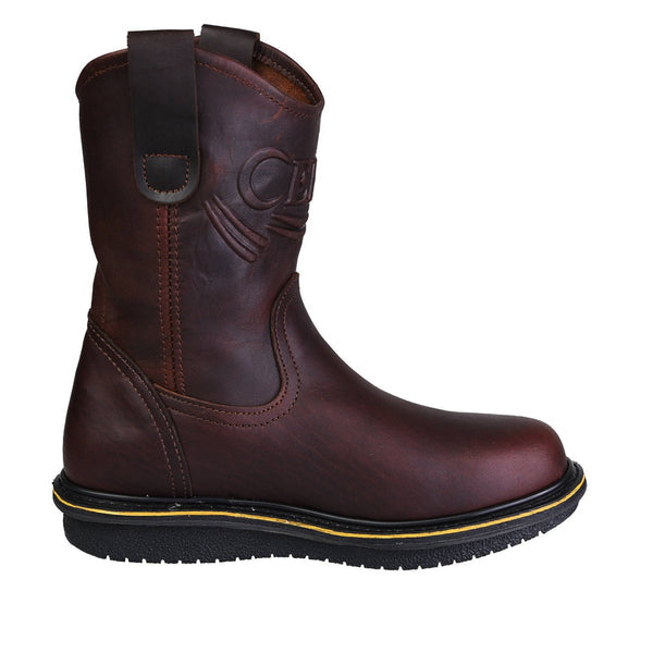 Men's Comfort Steel Toe 10" Pull On Work Boots
