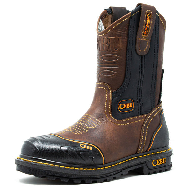 Men's Tk Farmer Steel Toe 10" Pull On Work Boots