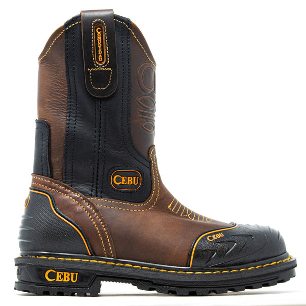 Men's Tk Farmer Steel Toe 10" Pull On Work Boots