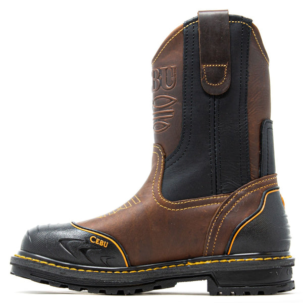 Men's Tk Farmer Steel Toe 10" Pull On Work Boots
