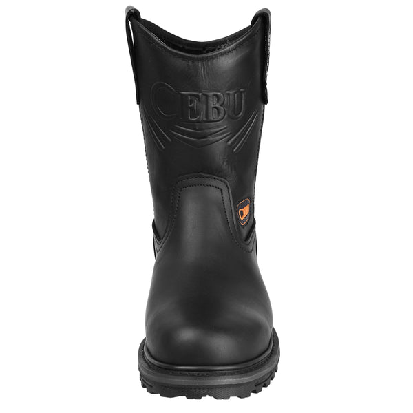 Men's Cebu Tractor Slim Steel Toe 10" Pull On Work Boots