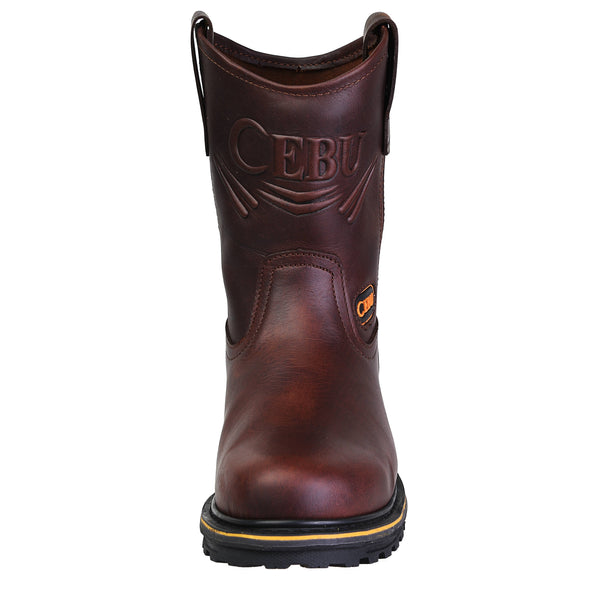 Men's Cebu Tractor Steel Toe 10" Pull On Work