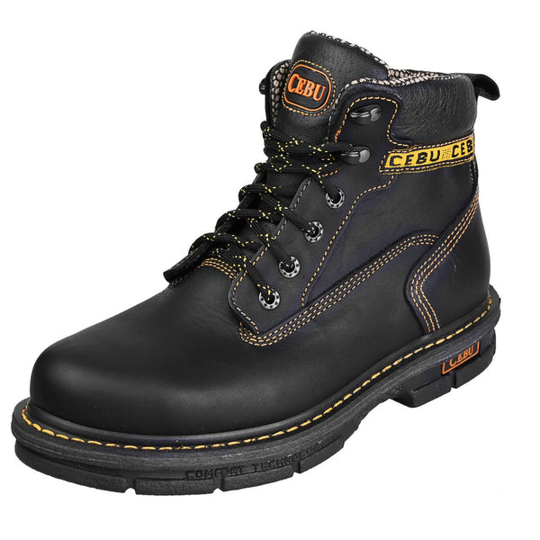 Men's Cebu Walker Soft Toe 6" Work Boots - BMX