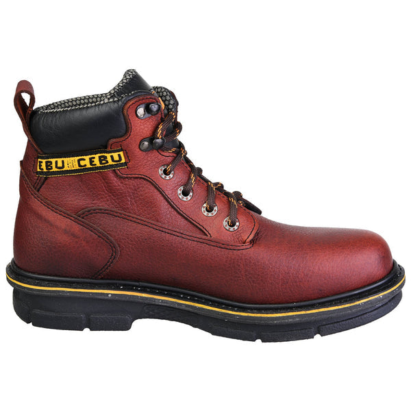 Men's Cebu Walker Soft Toe 6" Work Boots - BMX