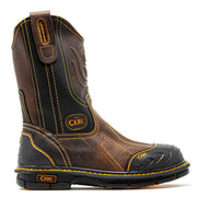Men's Cebu BrdShark Pull On 10" Work Boots