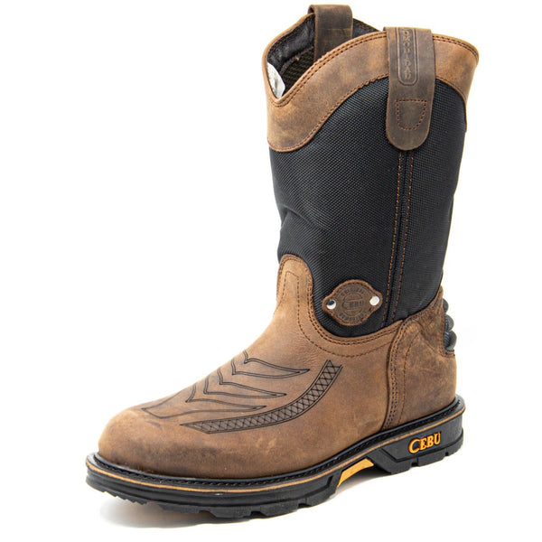 Men's HL100 Soft Toe 10" Pull On Work Boots
