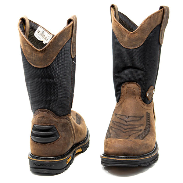 Men's HL100 Soft Toe 10" Pull On Work Boots