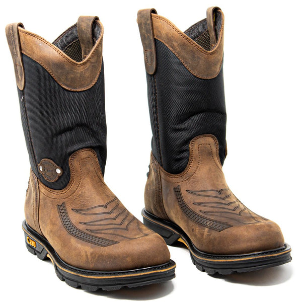 Men's HL100 Soft Toe 10" Pull On Work Boots