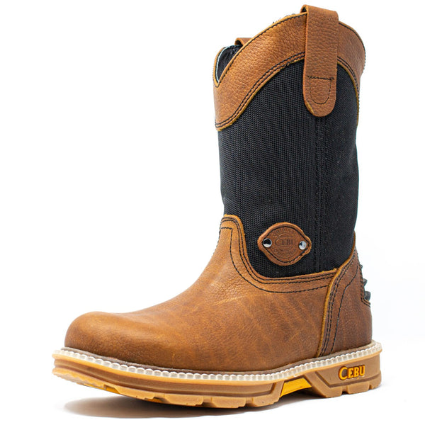 Men's HL100 Soft Toe 10" Pull On Work Boots