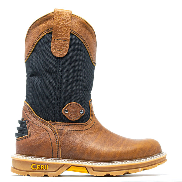 Men's HL100 Soft Toe 10" Pull On Work Boots