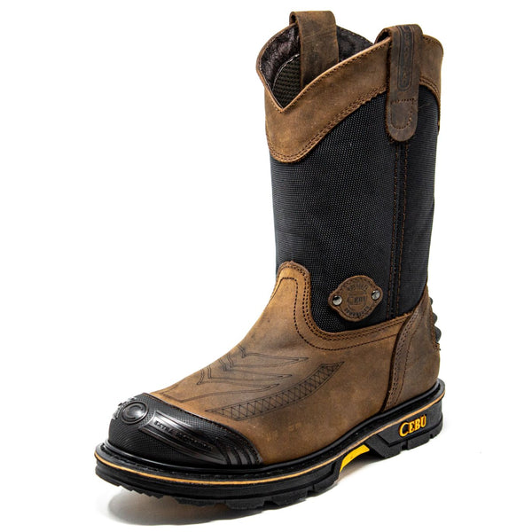 Men's HL200 Steel Toe 10" Pull On Work Boots