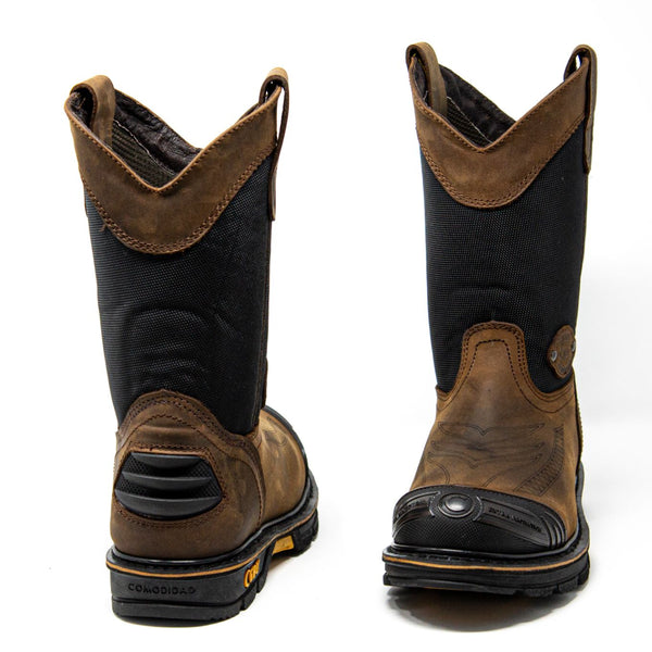 Men's HL200 Steel Toe 10" Pull On Work Boots