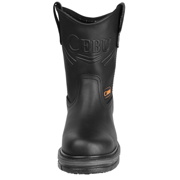 Men's Max Grip Soft Toe 10" Pull On Work Boots