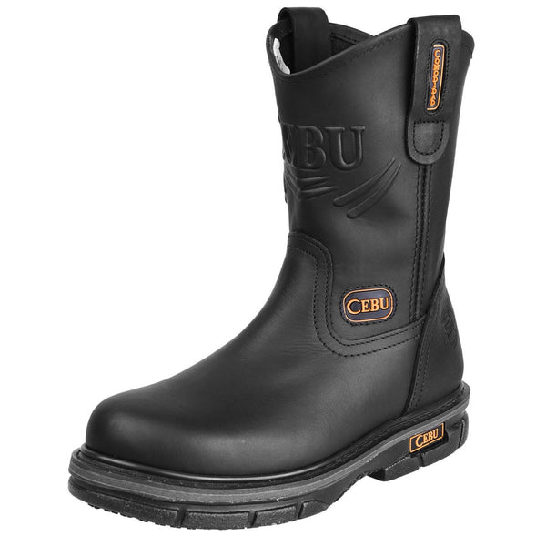 Men's Max Grip Soft Toe 10" Pull On Work Boots