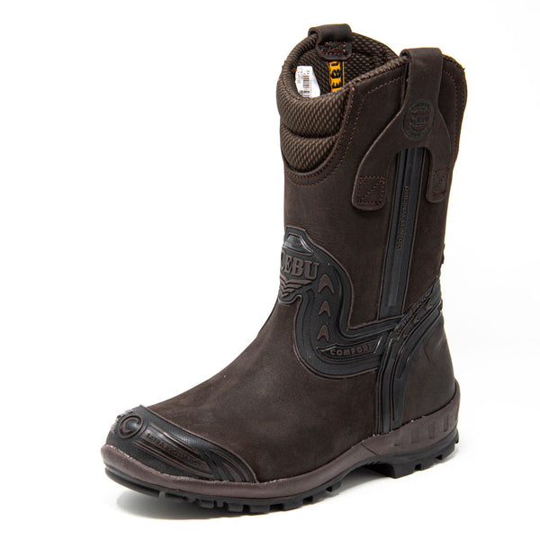 Men's Cebu Waterproof Composite Toe 10" Pull On Work Boots