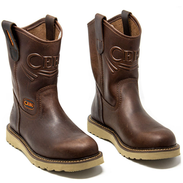 Men's Cebu Rul 500 Steel Toe 10" Pull On Work Boots