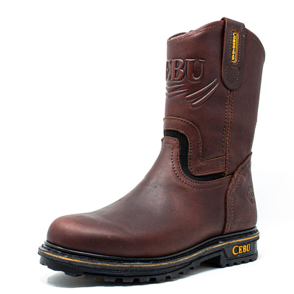 Men's R Flex Steel Toe 10" Pull On Work Boots