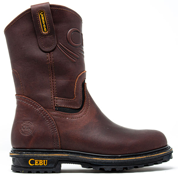 Men's R Flex Steel Toe 10" Pull On Work Boots