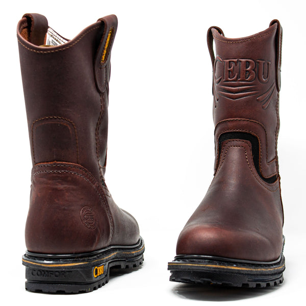 Men's R Flex Steel Toe 10" Pull On Work Boots