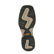 Men's Cebu Tumbleweed Waterproof Steel Toe Cowboy Boots - SQR WP STL
