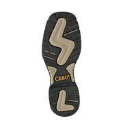 MEN'S CEBU TUMBLEWEED WATERPROOF STEEL TOE COWBOY BOOTS - SQR WP STL