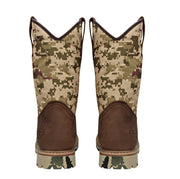 Men's Labrador Military Camo Heavy-Duty Work Boots - CTC USA