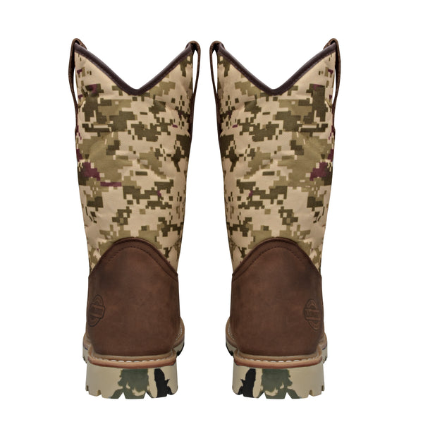 Men's Labrador Military Camo Heavy-Duty Work Boots - CTC USA