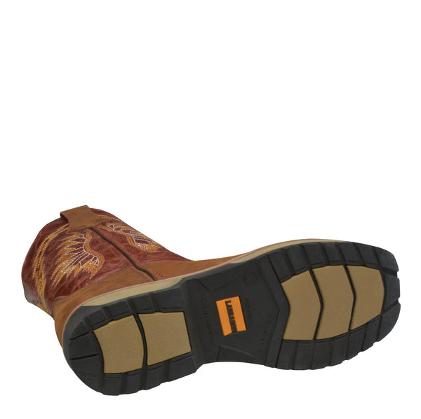Men's Labrador Patriotic Steel Toe Cowboy Work Boots