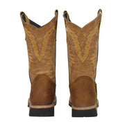 Men's Wings Steel Toe Cowboy Work Boots - CW