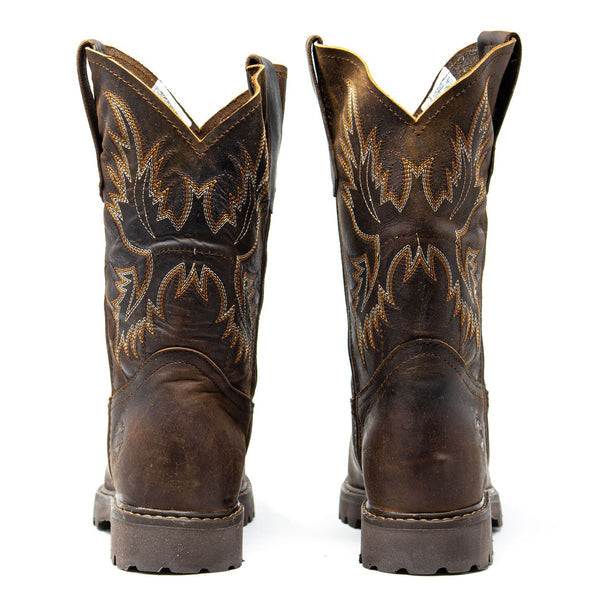Men's CMC PU Soft Toe 10" Pull On Work Boots
