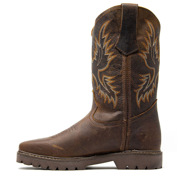 Men's CMC PU Soft Toe 10" Pull On Work Boots