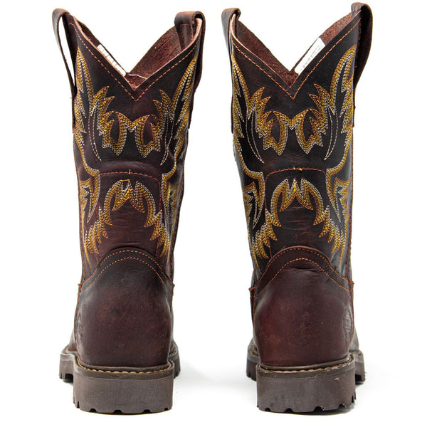 Men's CMC PU Soft Toe 10" Pull On Work Boots