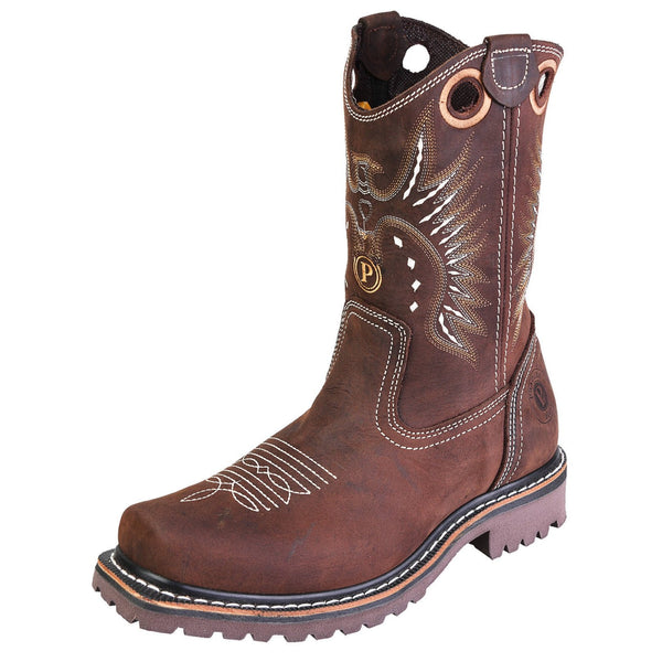 Men's Cebu Tracker Soft Toe 10" Pull On Work Boots