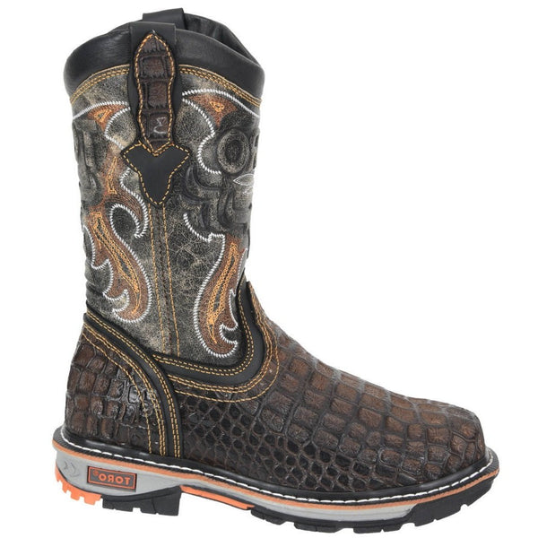 Men's TCA1 Composite Toe 10" Pull On Work Boots