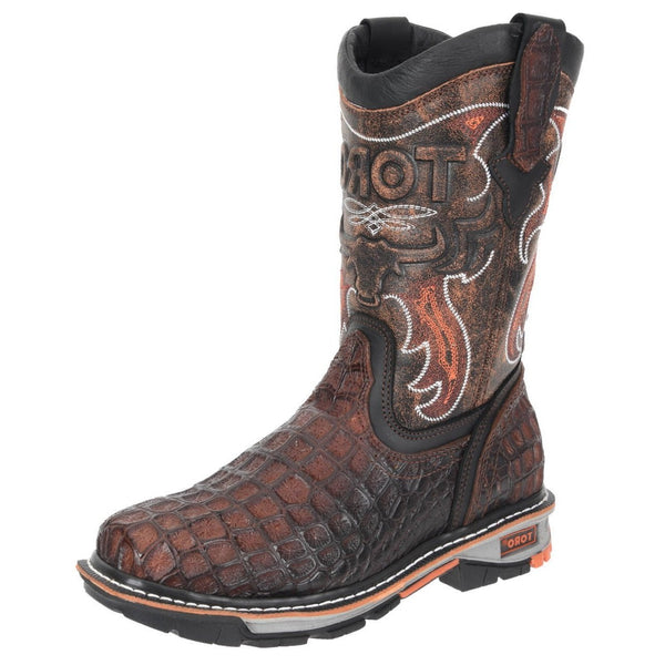Men's TCA1 Composite Toe 10" Pull On Work Boots