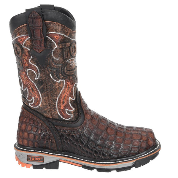 Men's TCA1 Composite Toe 10" Pull On Work Boots